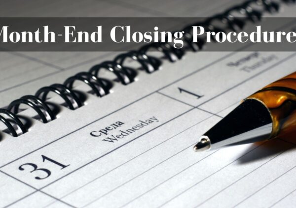 Month-End Closing procedure